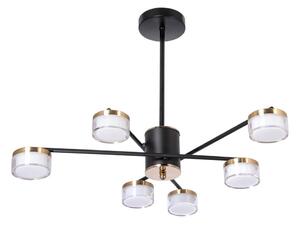 LED Полилей 6xLED/6W/230V 3000-6500K Ø 59 см златист/черен