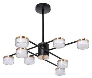 LED Полилей 8xLED/6W/230V 3000-6500K Ø 68 см златист/черен