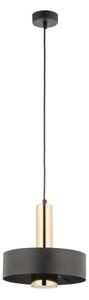 Пендел RIF LUX 1xGX53/12W/230V Ø 25 см черен/златист