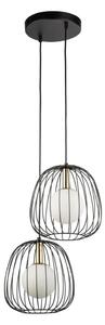 Пендел BELL 2xG9/12W/230V черен/златист