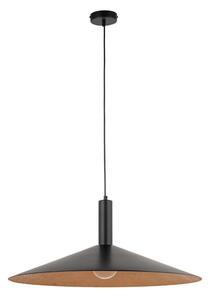Пендел CAPRI 1xE27/15W/230V Ø 70 см черен/меден