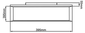 Brilliant - LED RGBW Димируем плафон ALLIE LED/24W/230V 2700-6500K + д.у