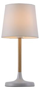 Leuchten Direkt 14423-16 - Настолна лампа NIMA 1xE14/40W/230V бяла