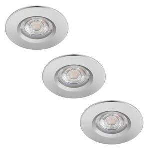 Philips - К-кт 3 бр. LED димируеми лунички за баня DIVE LED/5W/230V IP65