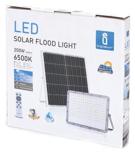 Aigostar - Димируем соларен LED прожектор LED/200W/3,2V IP65 + дистанционно управление