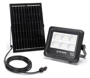 Aigostar - LED соларен прожектор 100W, 3,4V, IP65, димер + дистанционно