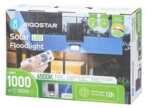 Aigostar - LED соларен прожектор 100W, 3,4V, IP65, димер + дистанционно