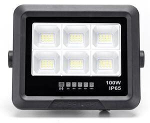 Aigostar - LED соларен прожектор 100W, 3,4V, IP65, димер + дистанционно