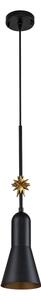 Elstead ETOILE-P-S-MB - Пендел ETOILE 1xE27/60W/230V Ø 13,3 см черен