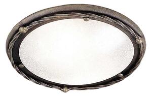 Elstead PB-F-B-BLK-GOLD - Плафон PEMBROKE 1xE27/60W/230V месинг