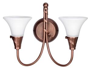 Elstead EM2-COPPER - Аплик EMILY 2xE14/40W/230V