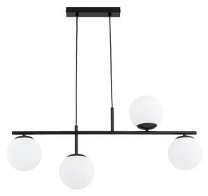 Пендел LUNA 4xE14/10W/230V черен