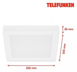 Telefunken 309706TF - LED RGB Димируем плафон LED/23W/230V 2700-6500K бял