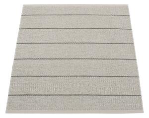 Сив килим за открито и закрито 70x90 cm Carl Warm Grey – Pappelina