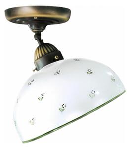 Kolarz 731.10.27 - Полилей за повърхностен монтаж NONNA 1xE27/75W/230V Ø 30 см зелен