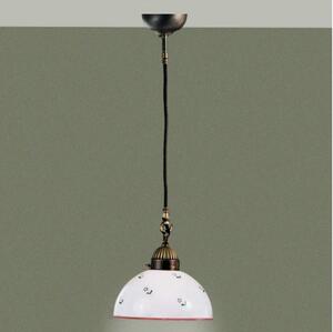 Kolarz 731.30.69 - Пендел NONNA 1xE27/75W/230V Ø 20 см червен