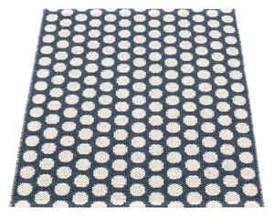 Тъмносин килим за открито и закрито 70x90 cm Noa Dark Blue – Pappelina