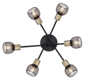 Globo 54028-6S - Полилей за прикрепяне FIASTRA 6xE14/40W/230V