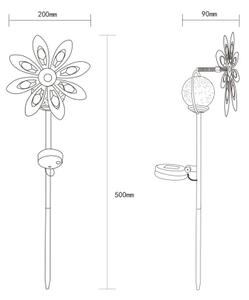 Globo 36576S - LED Соларен декорация LED/0,02W/3V IP44