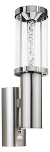 Eglo 94128 - LED външно осветление със сензор TRONO STICK 1xGU10/3W + LED/3,7W IP44