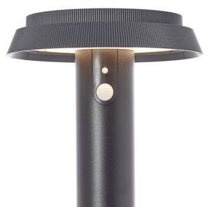 Brilliant - LED соларна лампа с сензор ALVERO LED/4W/3,7V 70 см IP44 черна