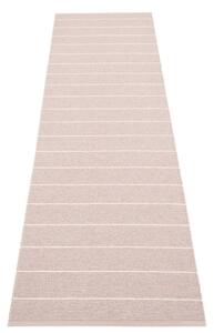 Светлорозова пътека за открито и закрито 70x270 cm Carl Pale Rose – Pappelina