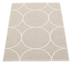 Кремав килим за открито и закрито 70x100 cm Boo Linen – Pappelina