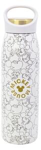 Бял детски термос от неръждаема стомана 665 ml Mickey Mouse – STOR