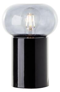 Brilliant - Настолна лампа KNUT 1xE27/25W/230V черен/прозрачен