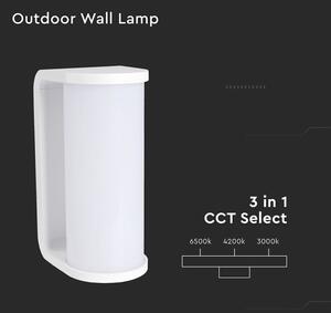 LED Екстериорен аплик LED/12W/230V 3000/4200/6500K IP65 бял