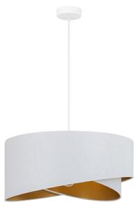 Brilagi - LED Пендел LYRA 1xE27/15W/230V бял/златист