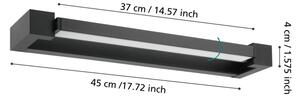 Eglo 56464 - LED Лампа за огледало в баня GEMILIANA LED/8,9W/230V 45 см IP44