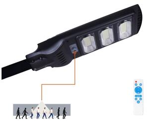 LED Соларна улична лампа със сензор URBI LED/8W/3,2V 6500K IP54 + д.у