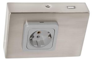 Eglo 94664 - Контакт за под кухненски шкаф SCHUKO вкл. USB TAXANO