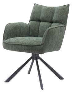 Зелени тапицирани трапезни столове в комплект 2 бр. Marilla – Unique Furniture