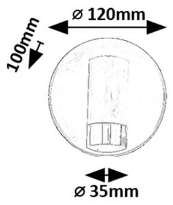 Rabalux 75040 - LED Стенен спот KADIR LED/3W/230V 4000K