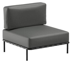 Модул за градински диван в тъмносиво (централна част) Salve - Sit Sit