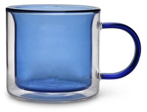 Сини стъклени чаши в комплект 2 бр. 270 ml Liv – ONA