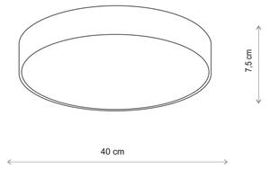 Brilagi - LED RGBW димируемо таванно осветително тяло CLARE 3xE27/9W/230V Wi-Fi бежово