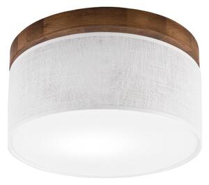 Brilagi - LED Плафон BELLADONNA 1xE27/15W/230V Ø 30 см бял/дъб череша
