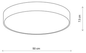 Brilagi - LED RGBW димируемо таванно осветително тяло CLARE 4xE27/9W/230V Wi-Fi бежово