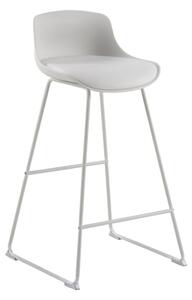 Бял бар стол (височина на седалката 76 cm) Tina – Actona
