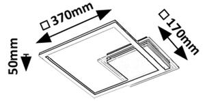 Rabalux 71370 - LED плафон OTTAVIA LED/24W/230V 3000K