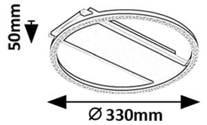 Rabalux 71369 - LED таванно осветително тяло KERSTIN LED/24W/230V 3000K