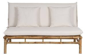 Бял диван 135 cm Bamboo – Ixia