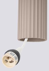 Brilagi - LED полилей на кабел CRESTO 3xGU10/10W/230V таупе