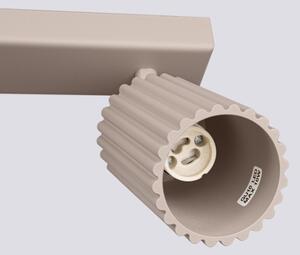 Brilagi - LED точково осветително тяло CRESTO 3xGU10/10W/230V таупе