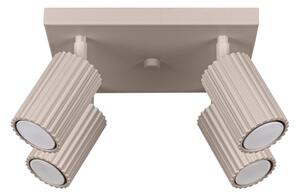 Brilagi - LED точково осветително тяло CRESTO 4xGU10/10W/230V таупе