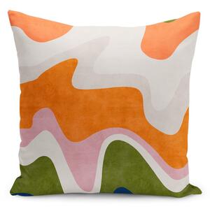 Калъфка за възглавница 43x43 cm Squiggly Orange – Mila Home