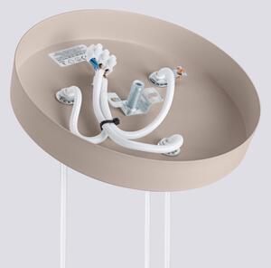 Brilagi - LED полилей на кабел CRESTO 3xGU10/10W/230V таупе